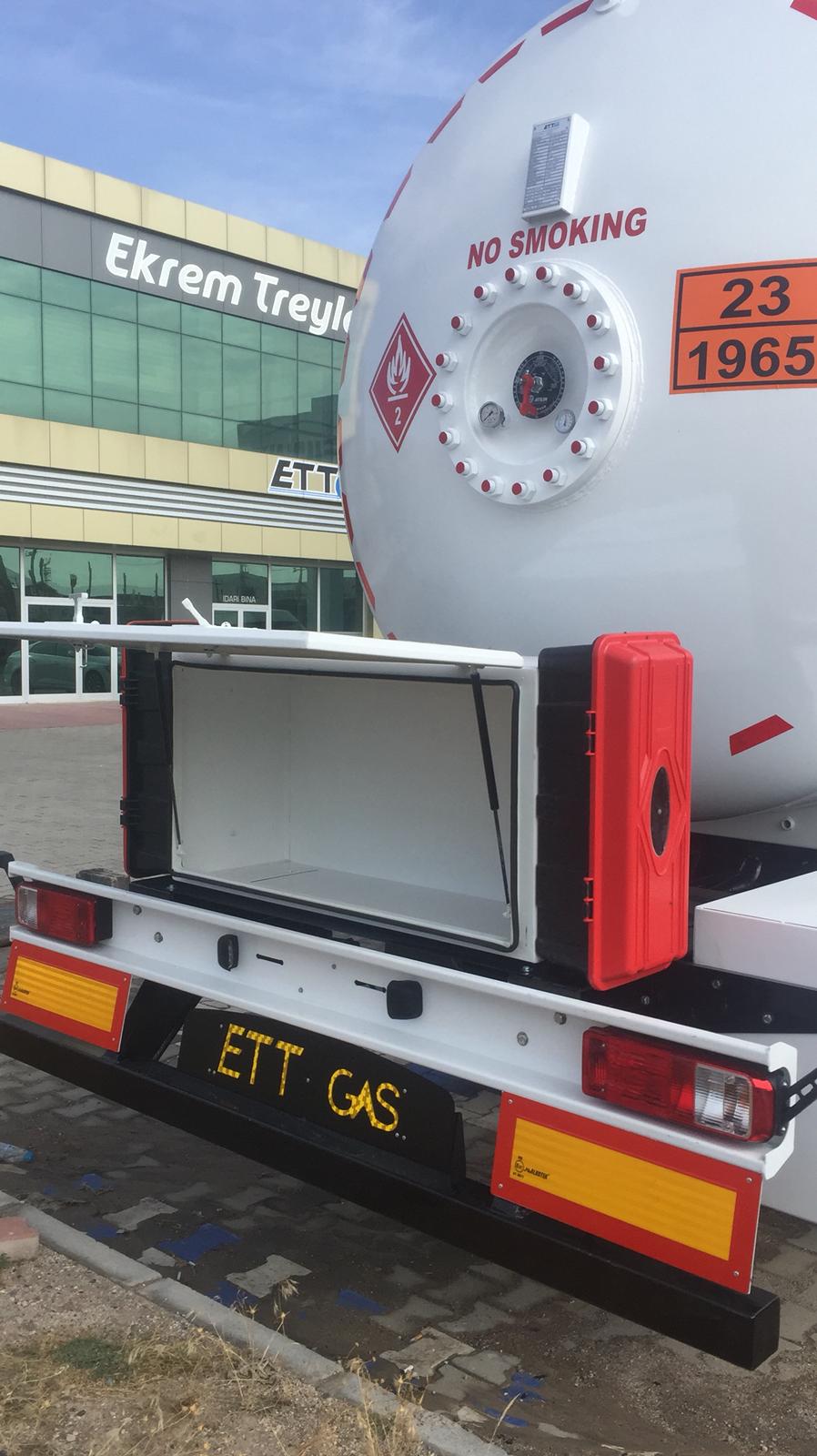 Another 45 m3 Lpg Trailer delivery to Kirghizistan&Kazakhistan