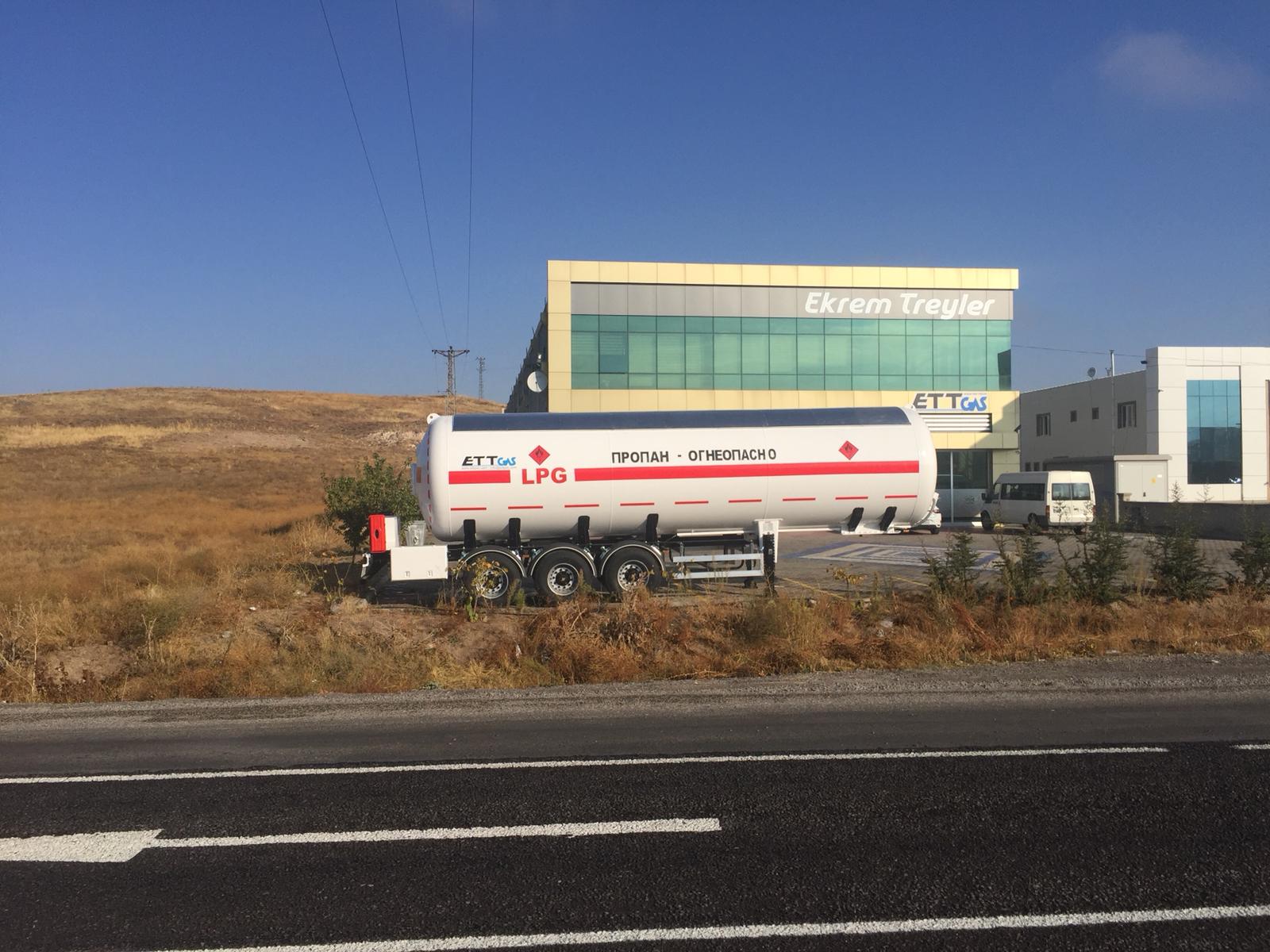 Another 45 m3 Lpg Trailer delivery to Kirghizistan&Kazakhistan