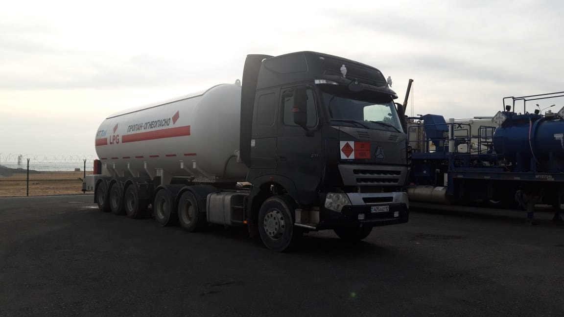 Another 45 m3 Lpg Trailer delivery to Kazakhistan