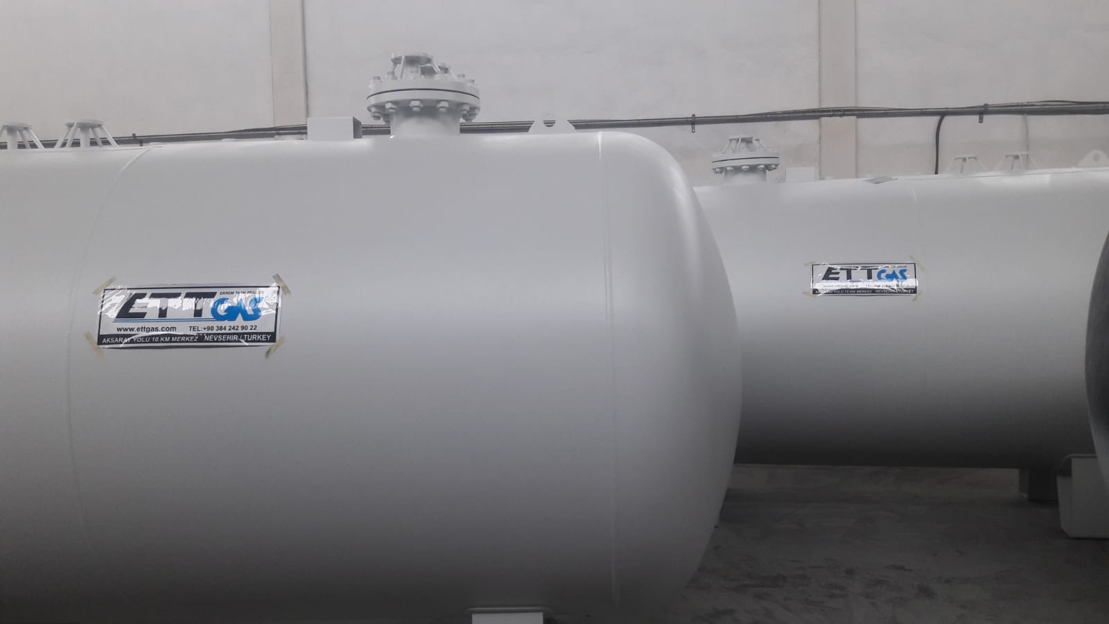 20 pieces 10 m3 Under Ground Lpg Storage tank delivery to Russia Federation 25.01.2019 EN Design