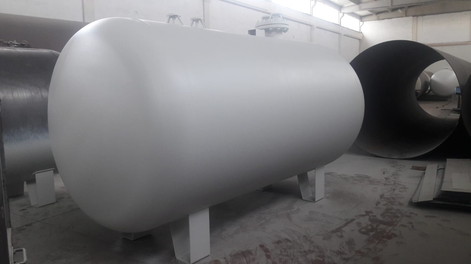 20 pieces 10 m3 Under Ground Lpg Storage tank delivery to Russia Federation 25.01.2019 EN Design