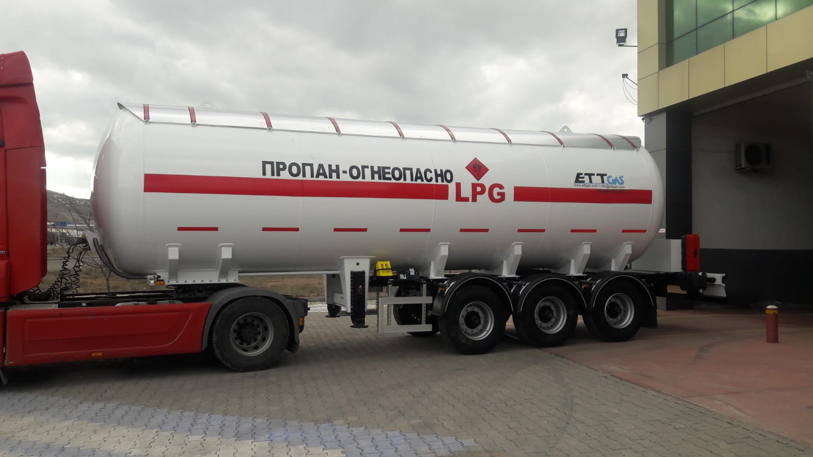 Another 40 m3 Lpg Trailer delivery to Kazakhistan 13.02.2019
