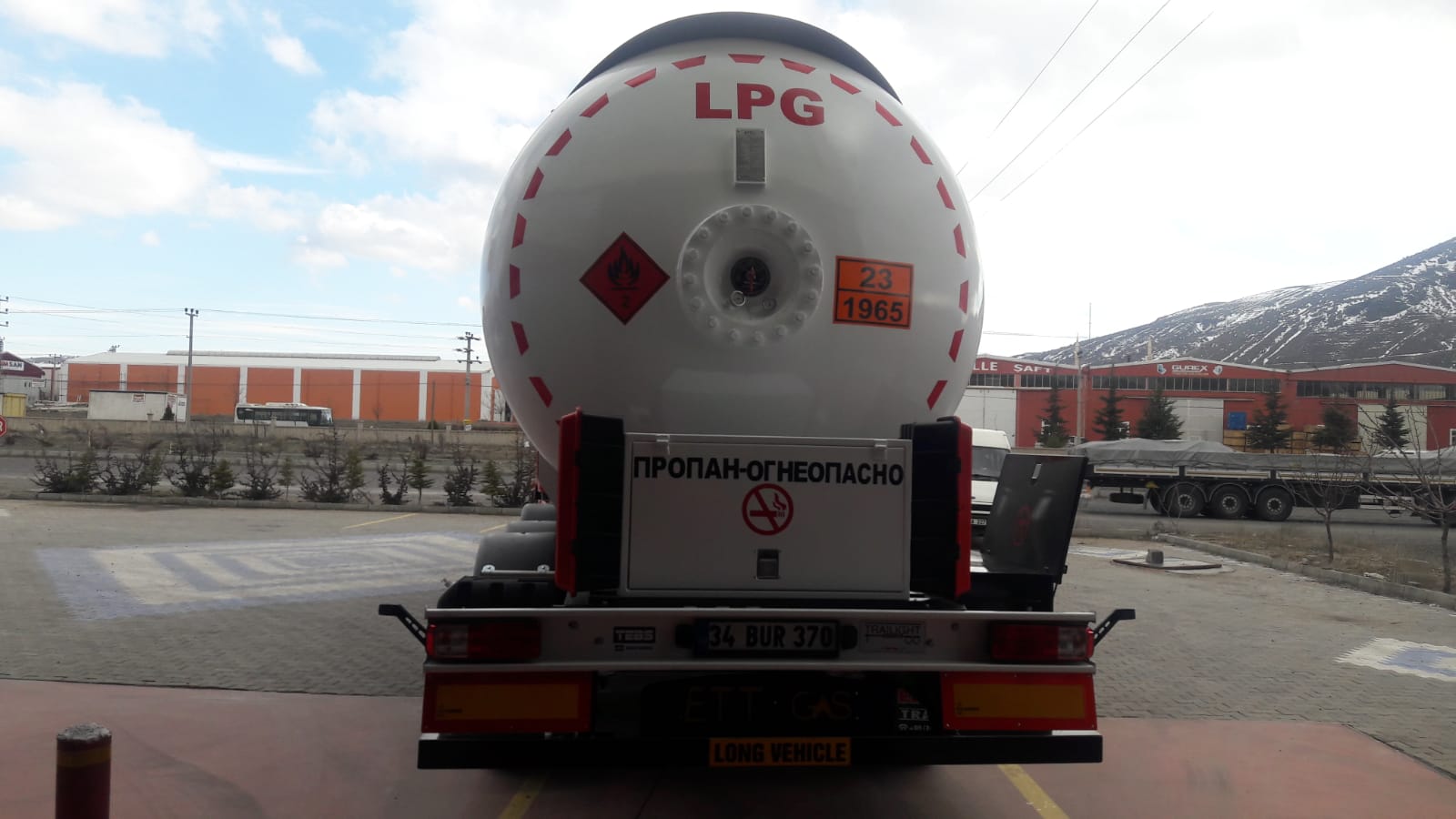 Another 40 m3 Lpg Trailer delivery to Kazakhistan 13.02.2019
