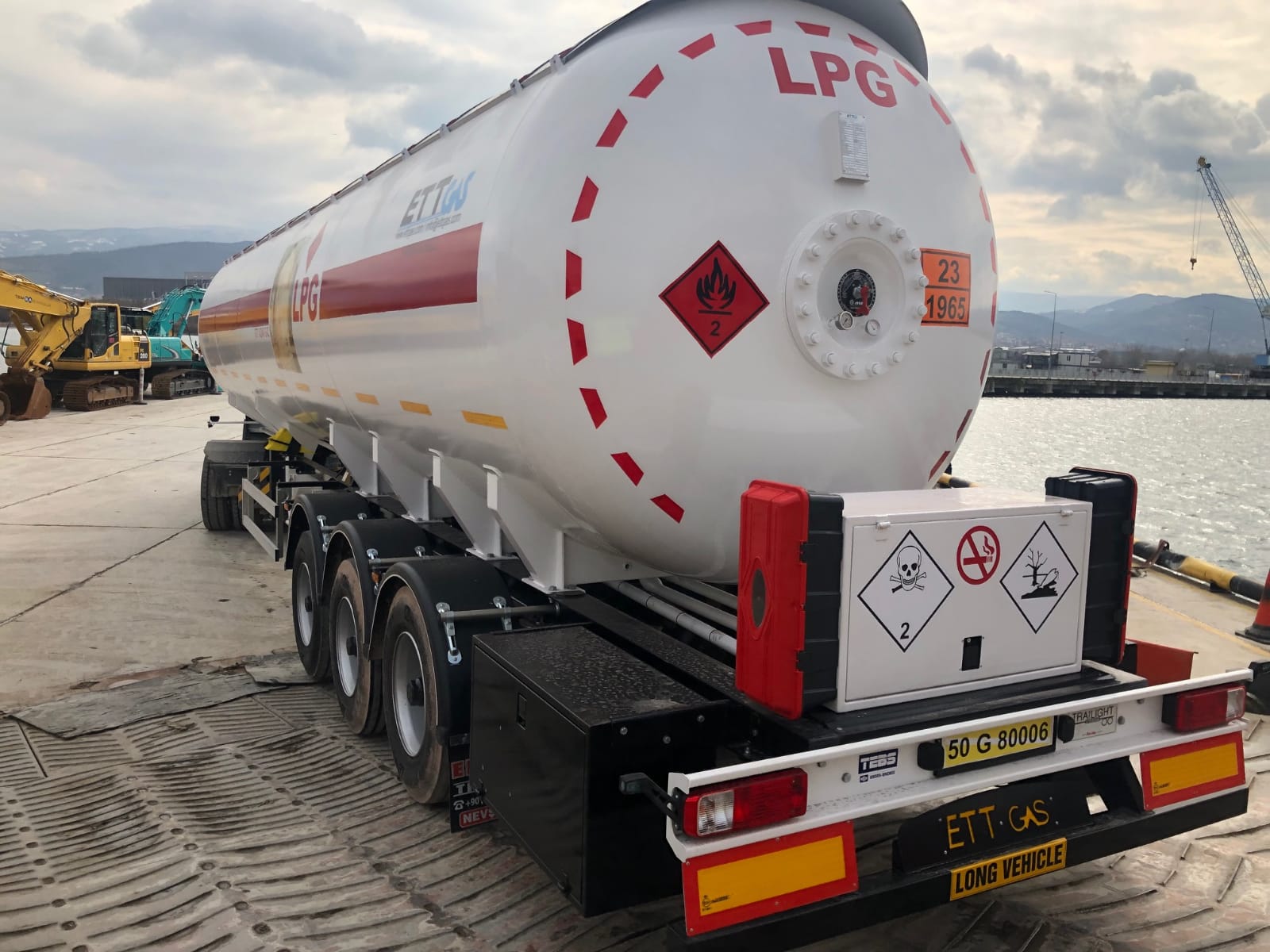 Another 57 M3 Lpg Trailer delivery to Niger 25.02.2019