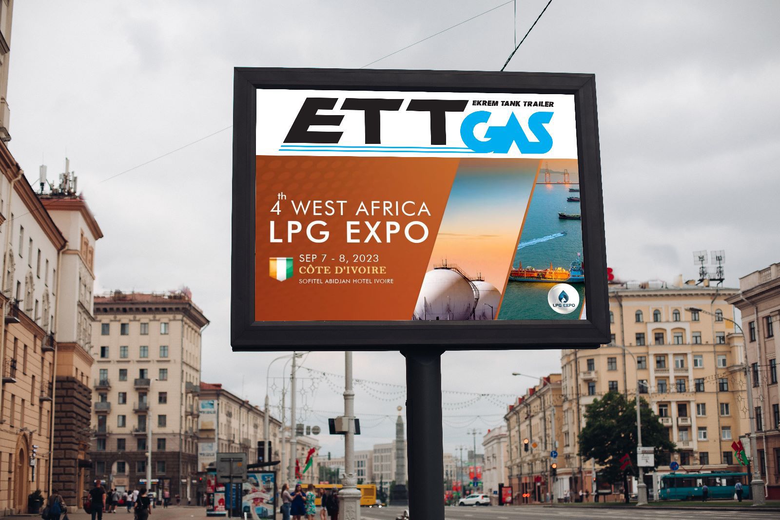4th West Africa LPG Expo - Cote D'ivoire 7-8 September We are kindly invite you to visit our booth at Ivory Coast ETTGAS LPG Expo exhibition LPG Expo ETTGAS