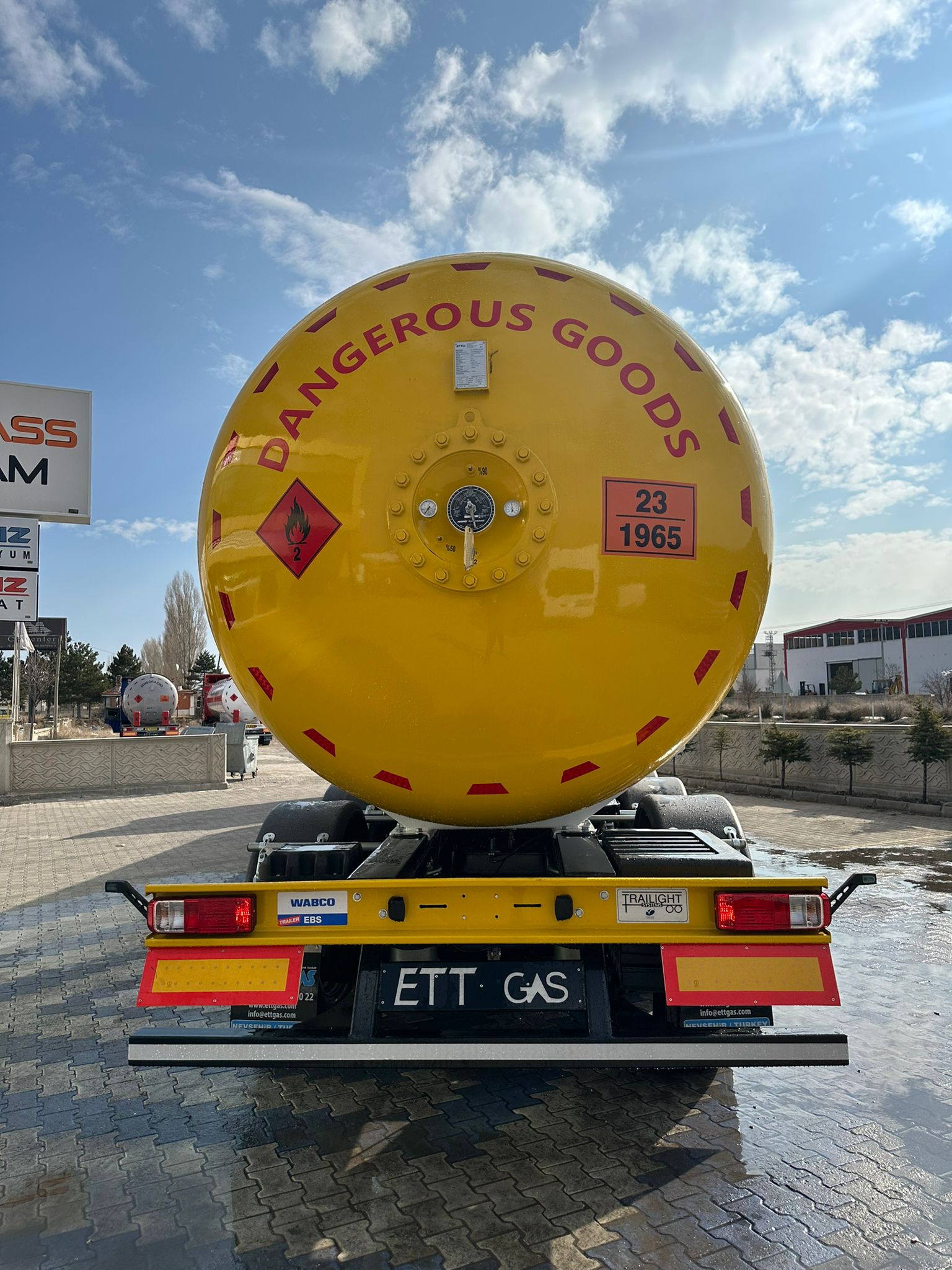 We delivered 70 m3 LPG Trailer with ADR Certificate (P25BN) 4 axles