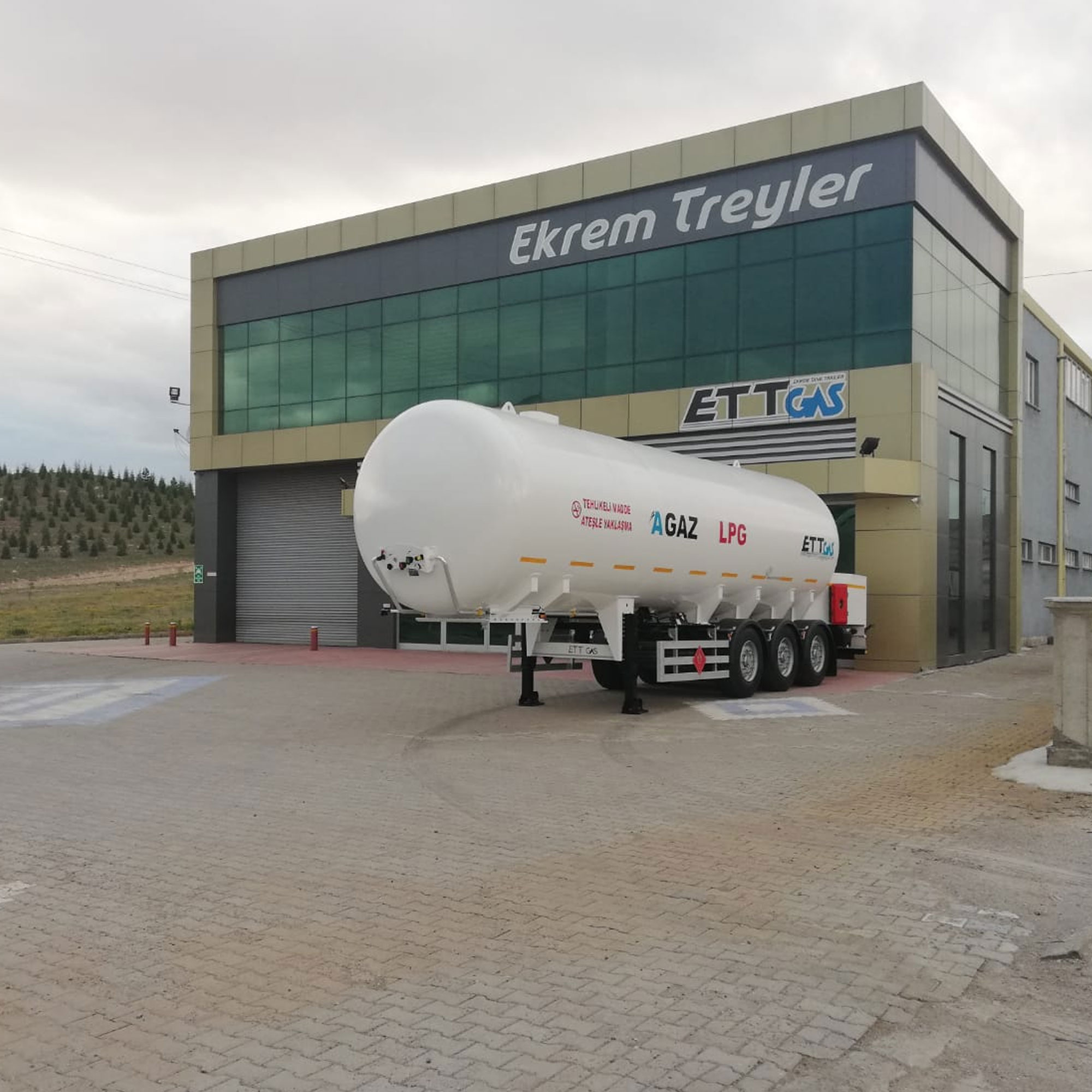 45 M3 ADR'Lİ LPG TRANSPORT TANK TRAILER