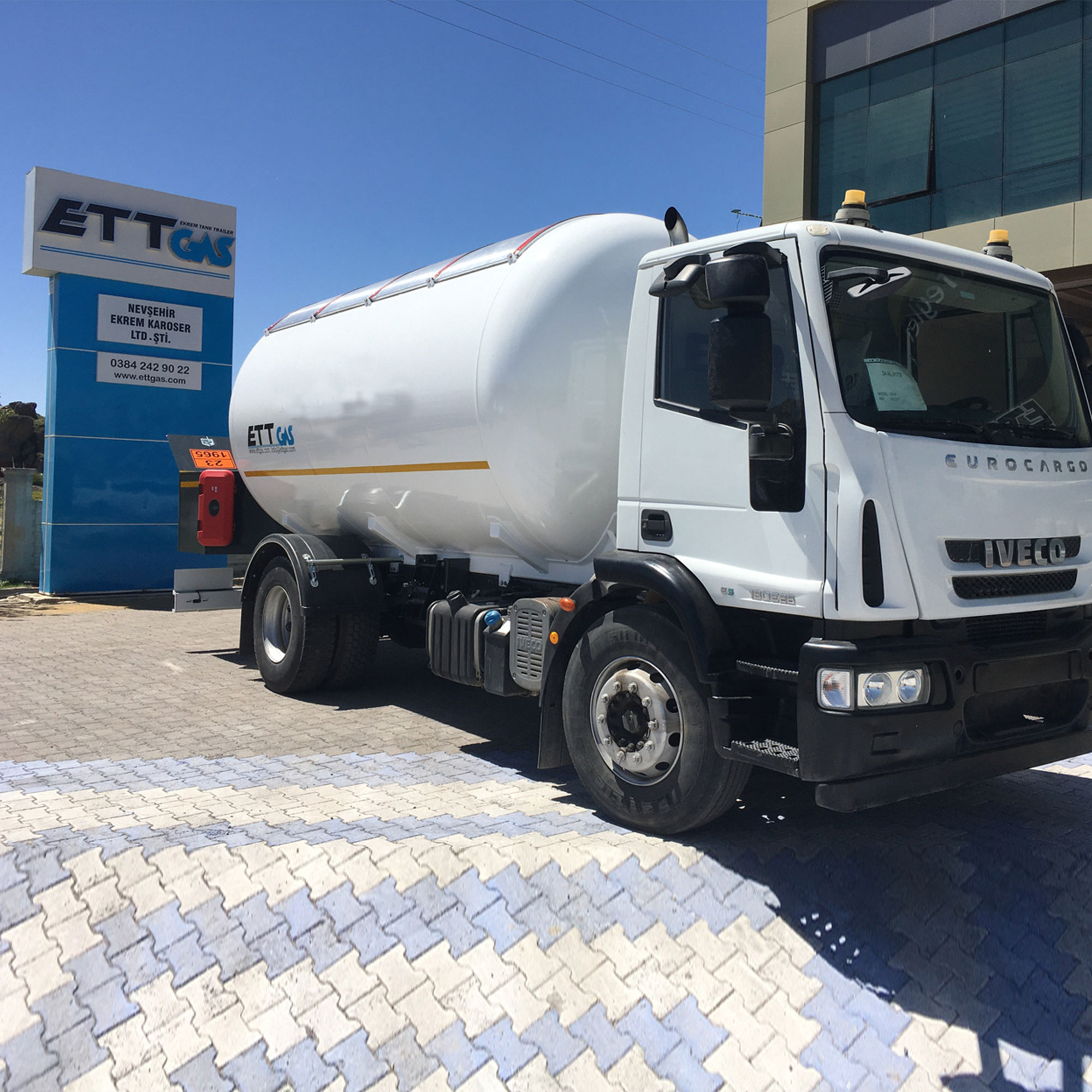 LPG KAMYONÜSTÜ TRANSPORT TANKI