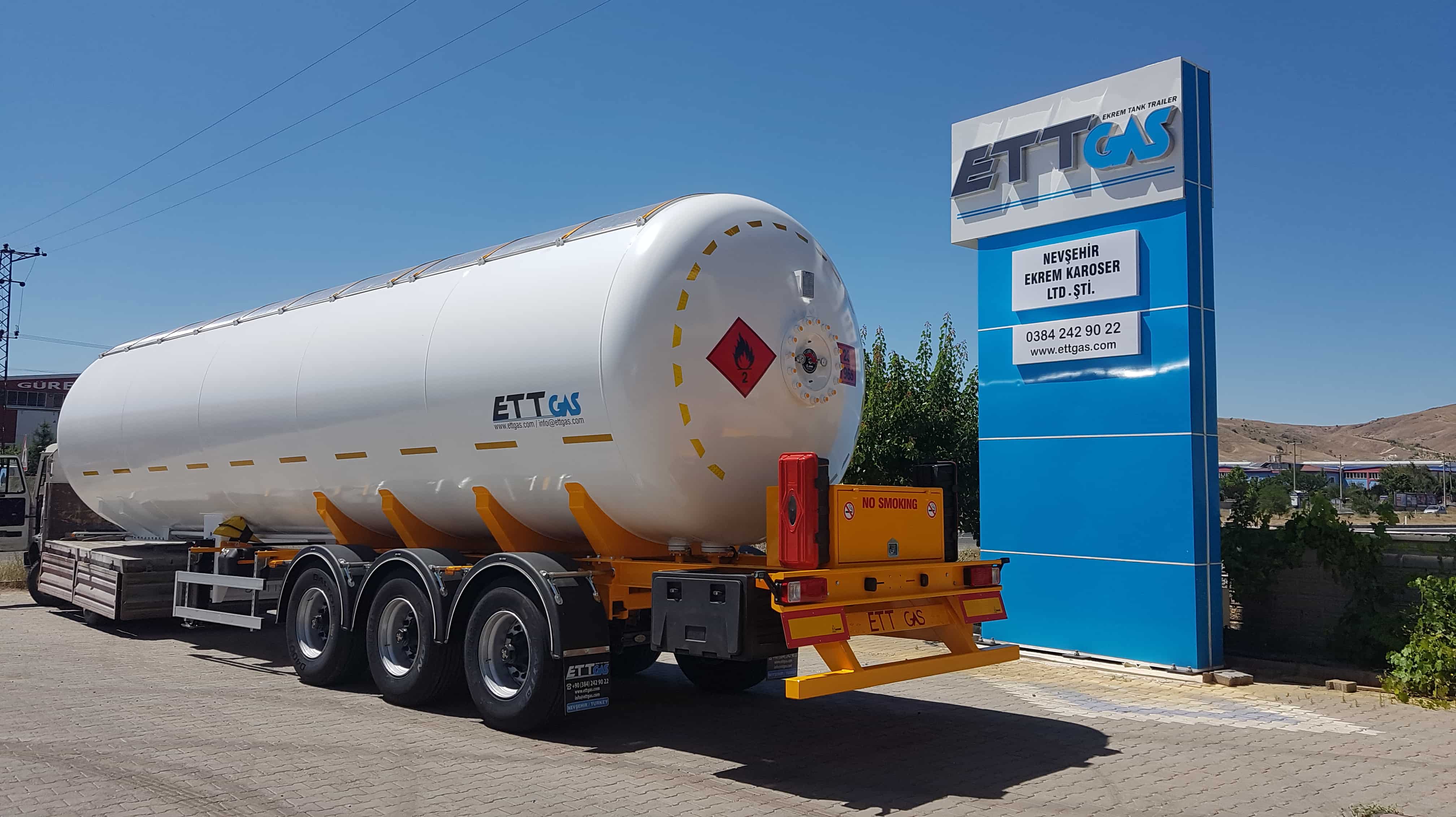 57 M3 LPG Treyler Gönderdik #lpg #treyler #semitreyler #ettgas #lpgtreyler