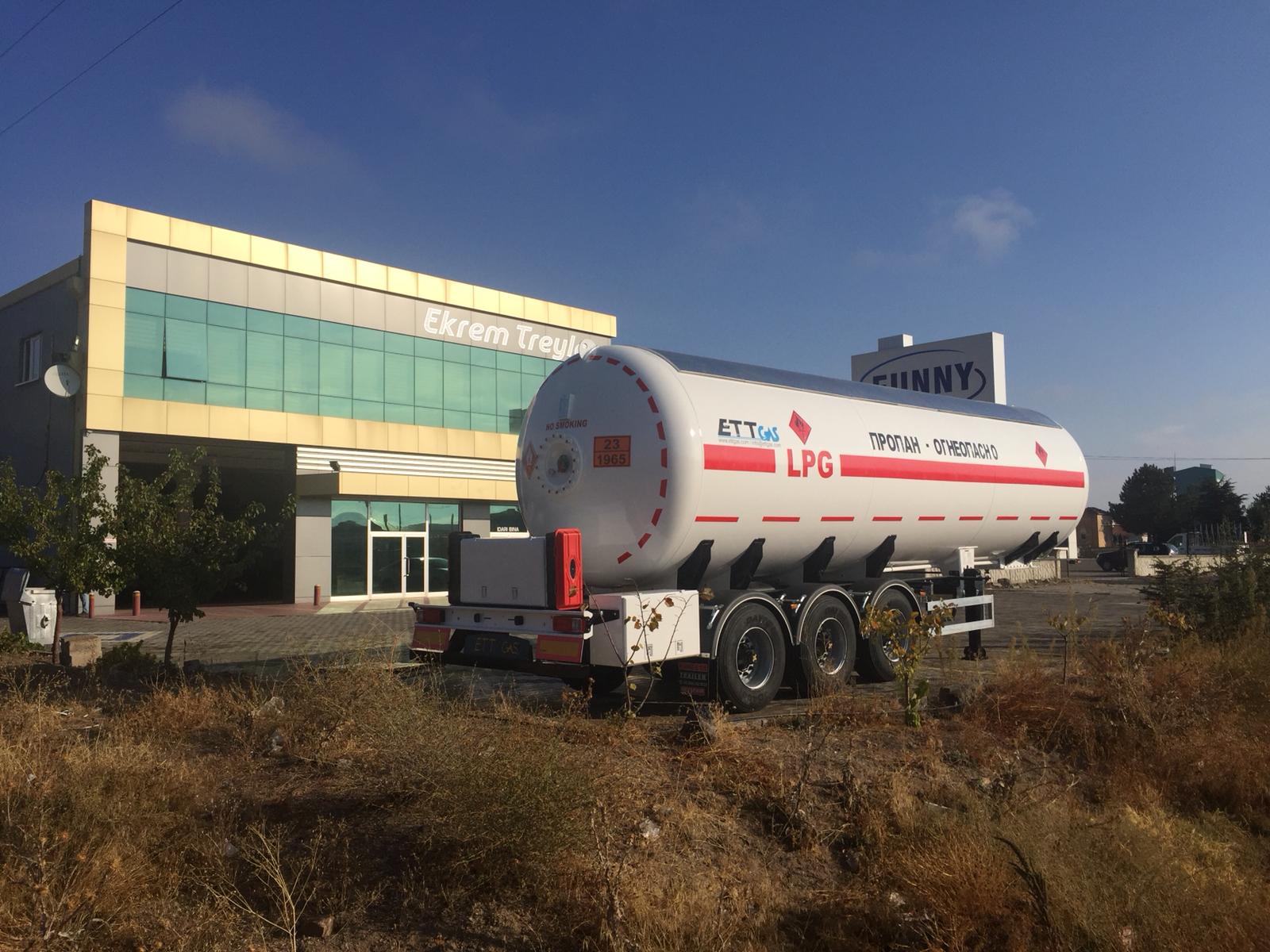 Kırgızistan ve Kazakistan’a Bir Başka 45 m3 LPG Treyler Teslimatı
