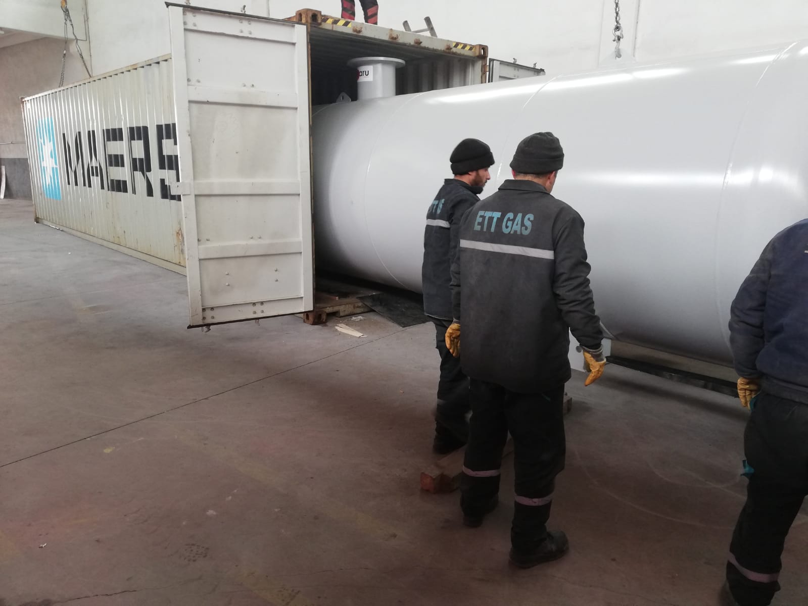 10 ve 21 m3 Yeraltı LPG Depolama Tankı Kamboçya’ya Gönderildi 22.04.2019