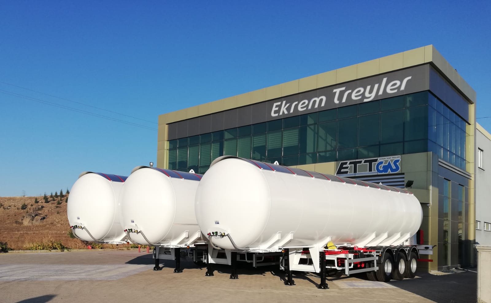 57 m3 LPG Treyler 5 Adet Afrika’ya Gönderildi