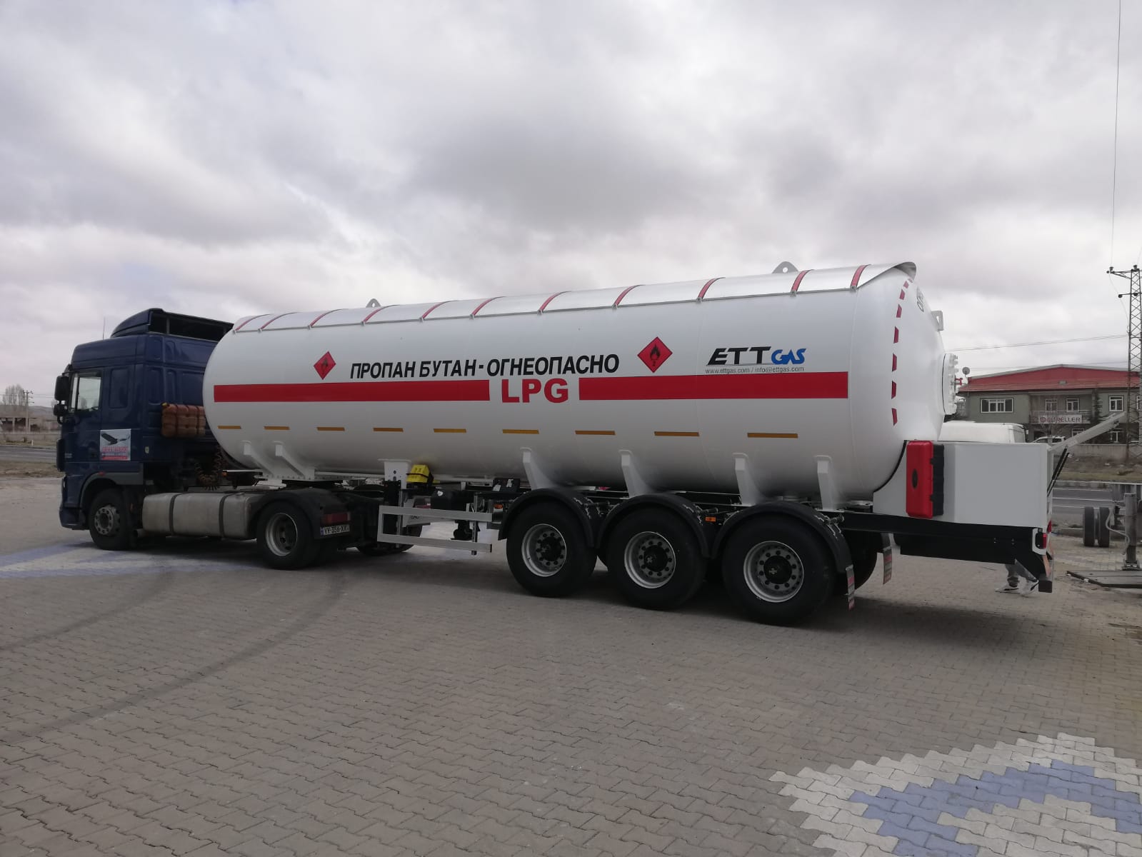 45 m3 LPG Treyler Rusya Federasyonu’na Gönderildi