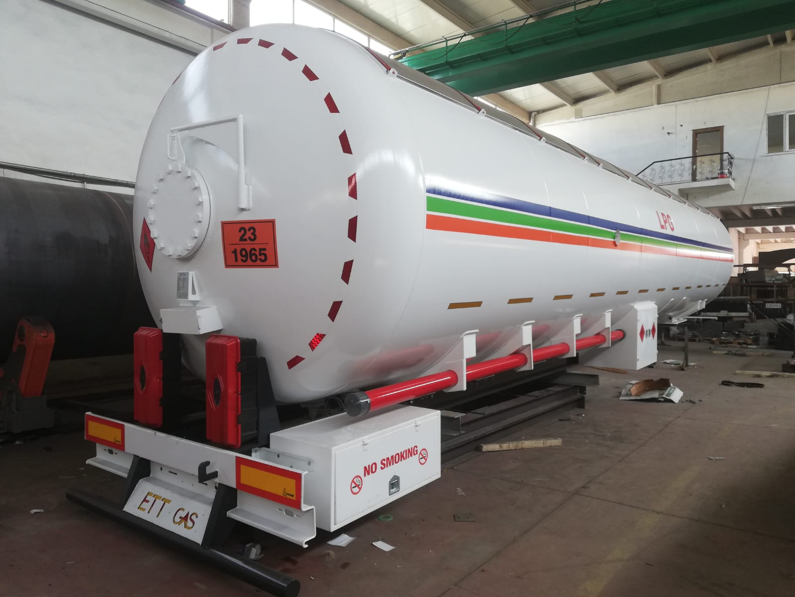 85 M3 LPG Treyler Gönderdik #lpg #treyler #semitreyler #ettgas #lpgtreyler