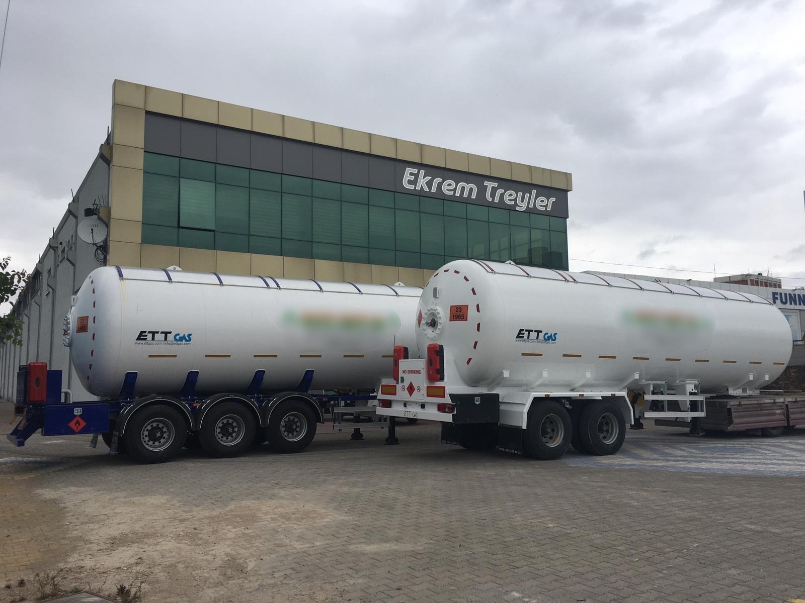 50 M3 LPG Treyler Gönderdik #lpg #treyler #semitreyler #ettgas #lpgtreyler