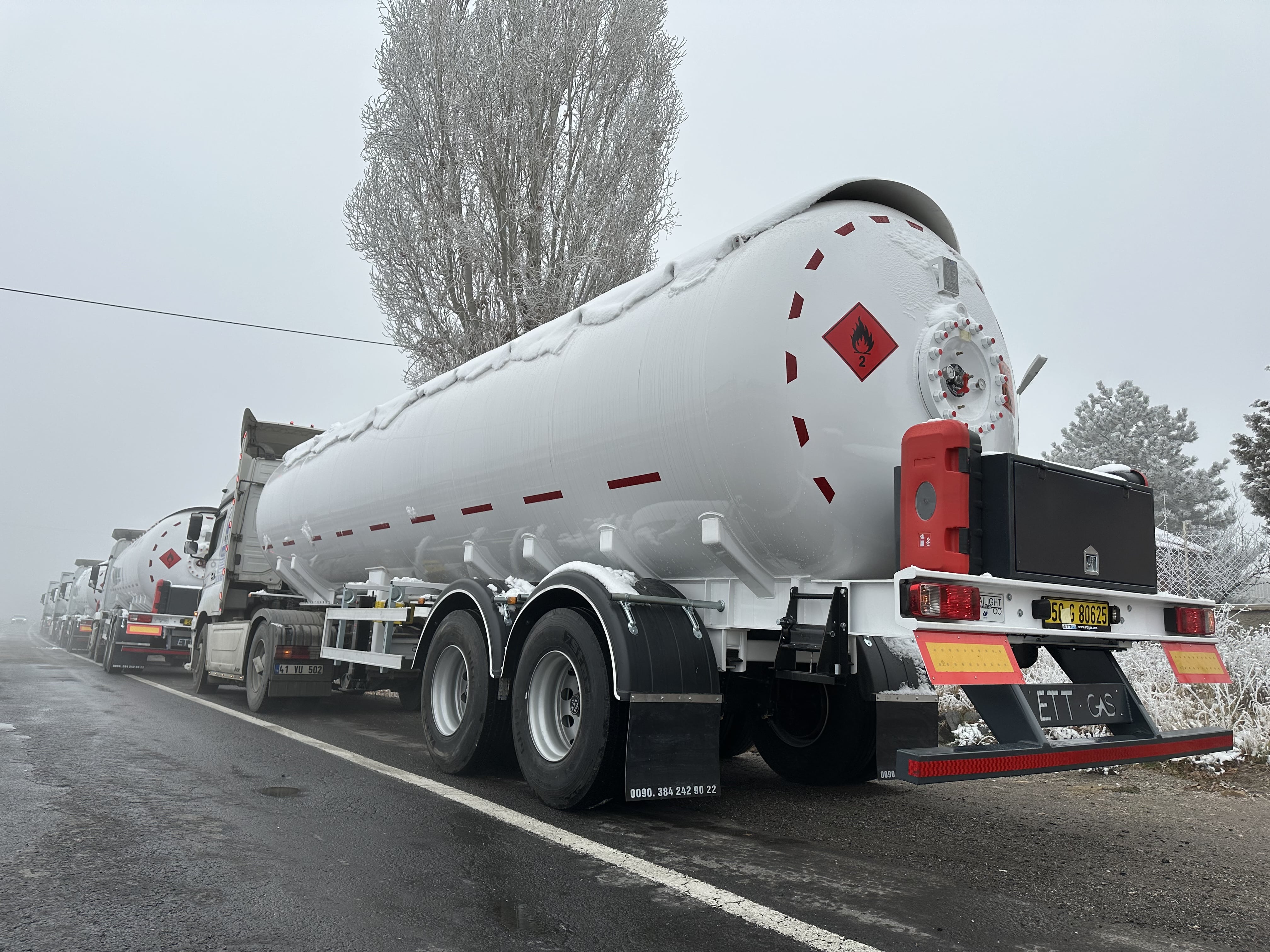 Güney Asya'ya 38 m3 LPG Treylerini Teslim Ettik #lpg #treyler #lpgtreyler #lpgsemitreyler #wabcoebs #ettgas #lpgautogas #lpgdepolamatankı