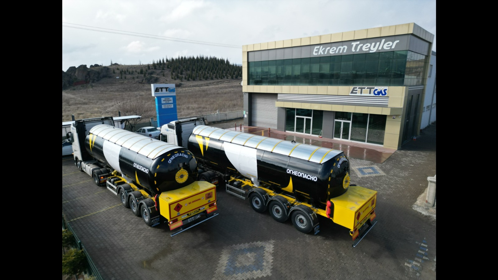 Легкий прицеп LPG Ettgas (Оси Saf, Wabco EBS) #сжиженныйгаз #прицеп #lpgприцеп #lpgполуприцеп #осиSaf #wabcoebs #ettgas #lpgавтогаз #lpgрезервуар