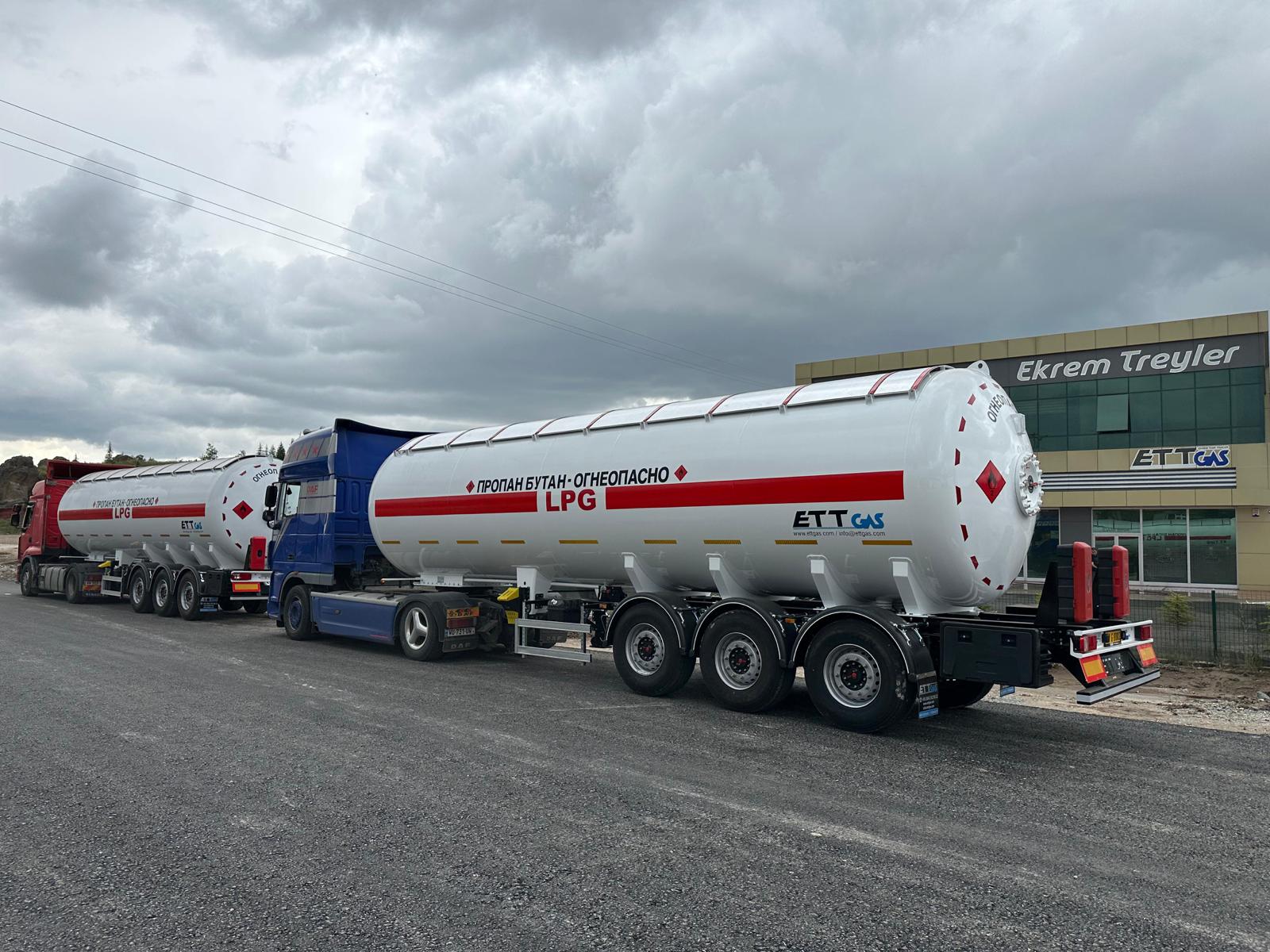45 M3 LPG Treyler Teslim Edildi (Saf Akslar, Wabco EBS) #lpg #trailer #lpgtrailer #lpgsemitrailer #safaxles #wabcoebs #ettgas #lpgautogas #lpgstoragetank
