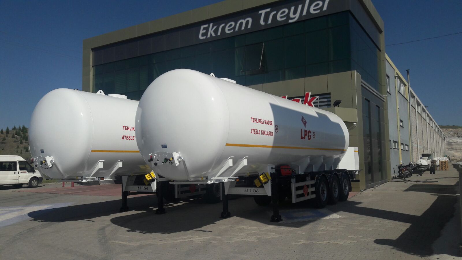 Lpg Semi Treyler-Lpg Stoklama Tankları İmalatı