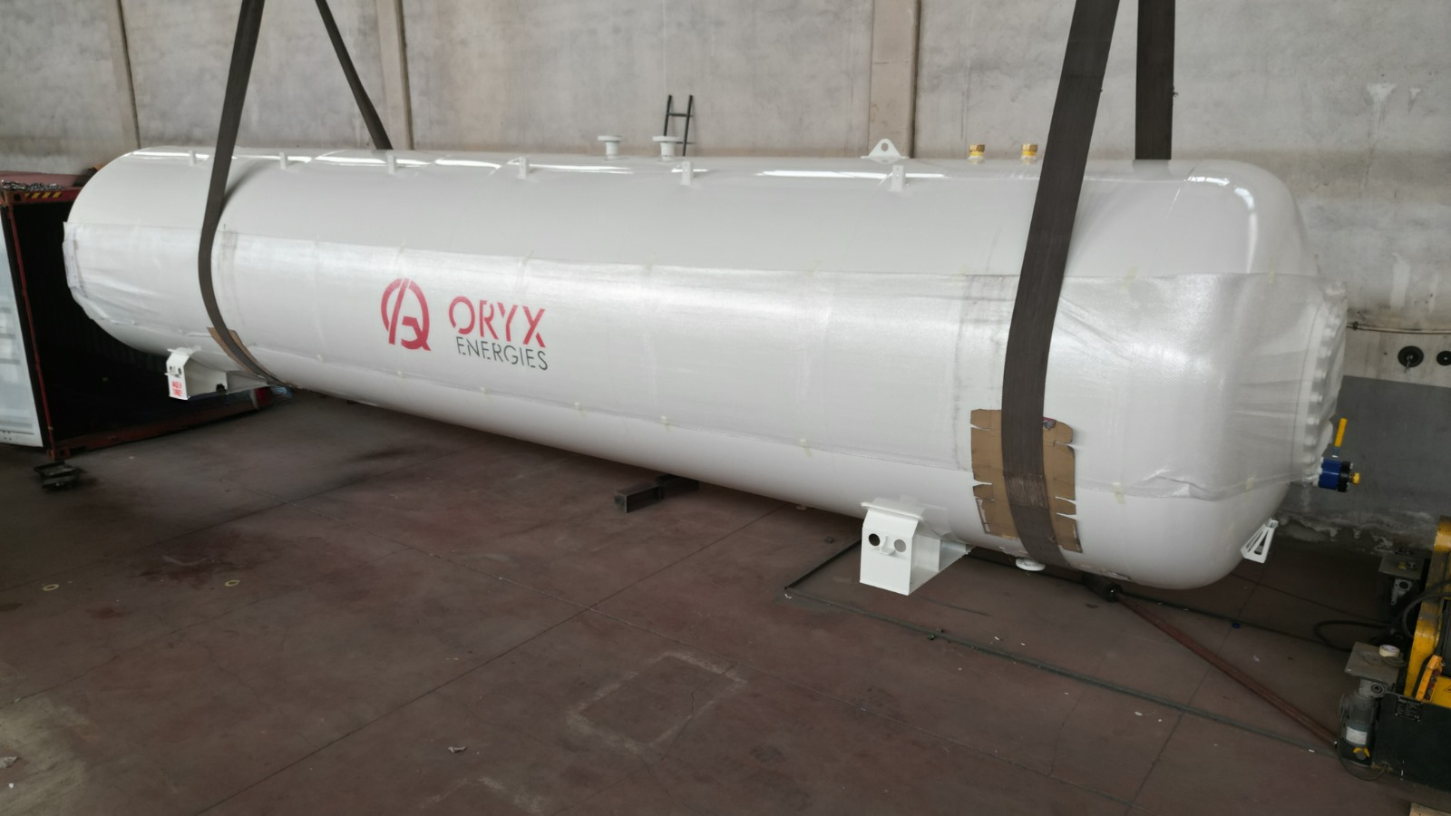 لقد أكملنا شحناتنا الجديدة من الخزانات لشركة Oryx Energies. نحن فخورون بالعمل مع إحدى الشركات الرائدة عالميًا في مجال الطاقة. ستستمر شراكتنا ومشاريعنا.